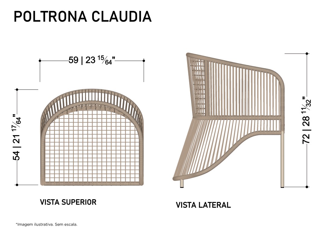 Poltrona Claudia