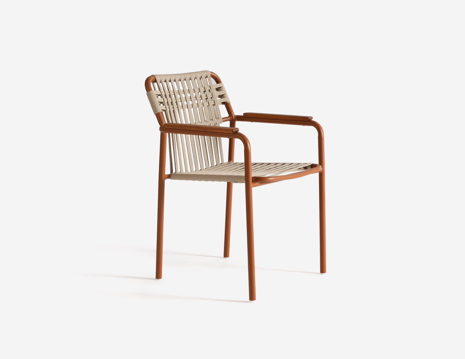 Cadeira com Braço em Madeira