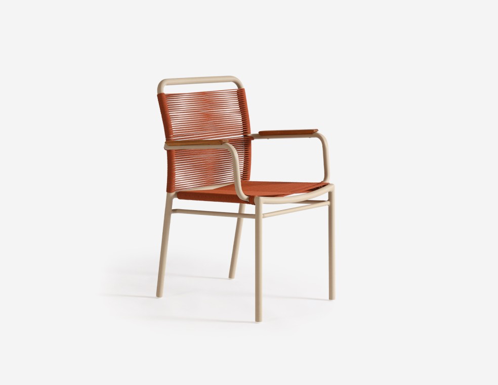 Cadeira com Braço em Madeira - Lili