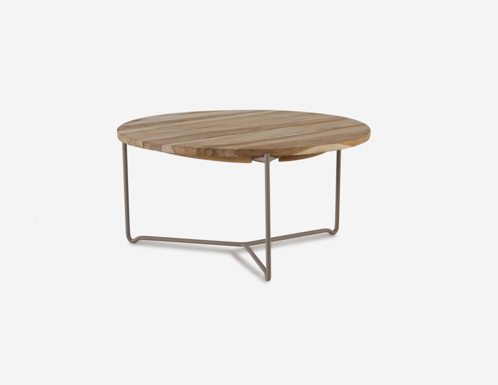 Mesa de Centro Tampo Madeira - Flora